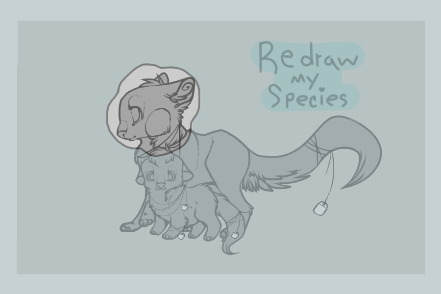 Re-Draw my species / Many big prizes!
