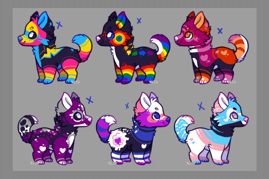 Doggo adopts #4 | Pride time !