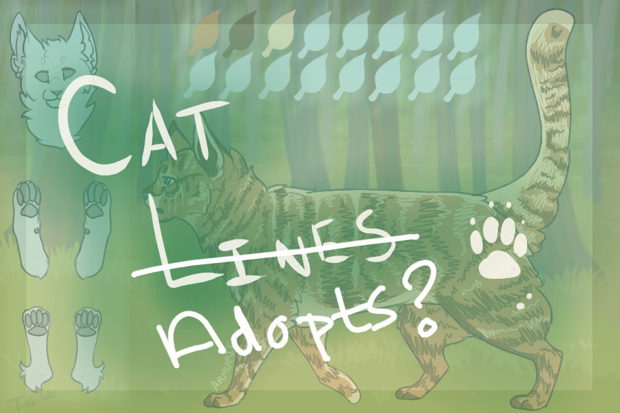 Cat adopts?
