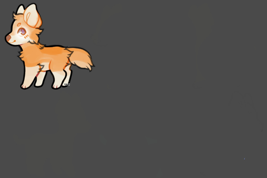 Orange Sorbet adopt #1 uwu