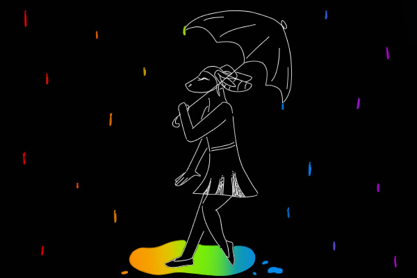 rainbow rain