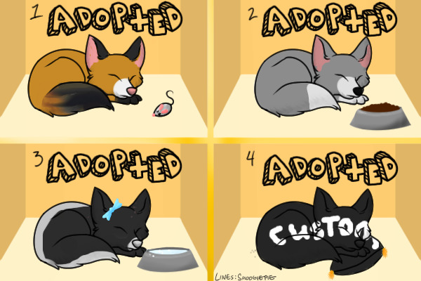 fox adopts!