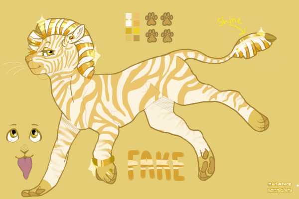 Entry 1: Gold Zebra