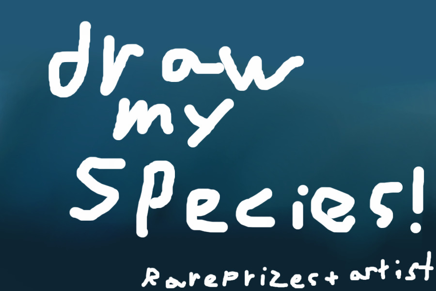 draw my species challenge!