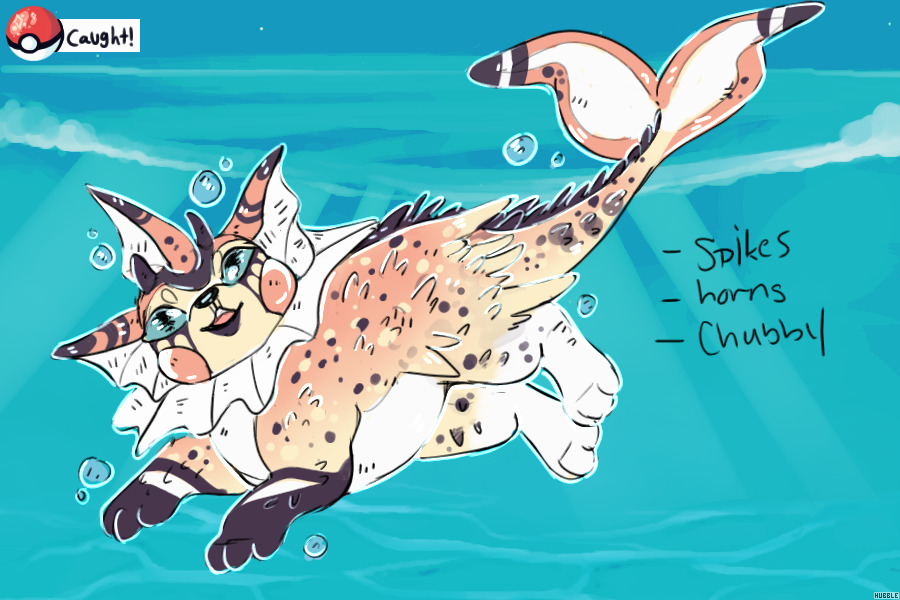 Wild Custom for dysania. Jolteon x Vaporeon