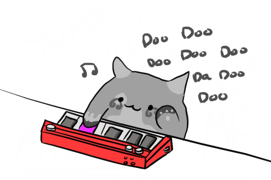 piano kitty