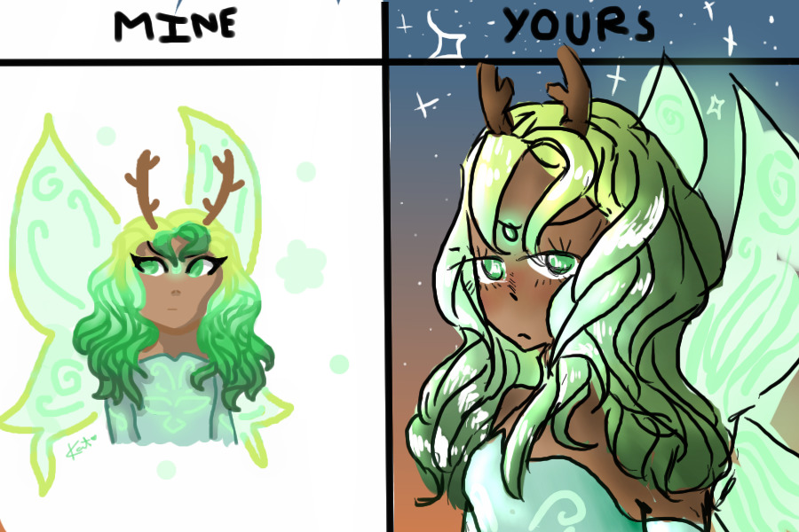Fairy practice, just a little forest magic