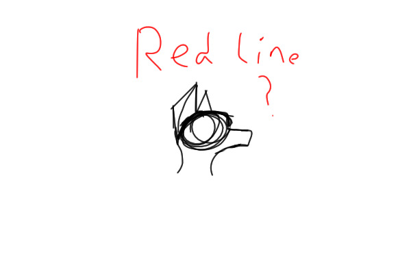 Red line (need canine help)