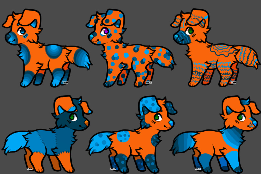 Sherbet Candy Pups! *Closed*