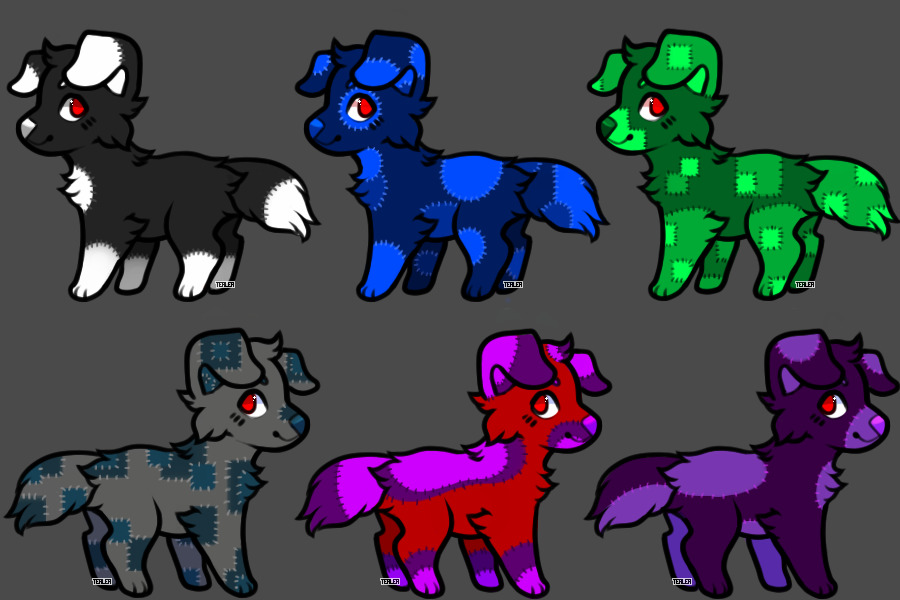 Patchwork Pup Adopts! *Closed*