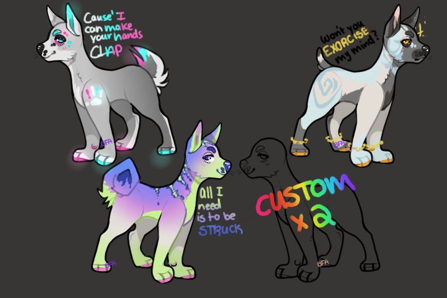 NTA Lyric-Inspired Doggos!