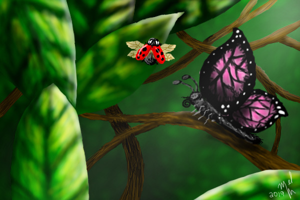 The Ladybug and the Butterfly