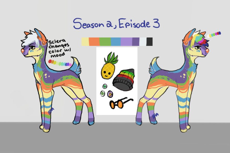 Season 2, Episode 3 Adoptable-Gummyrino