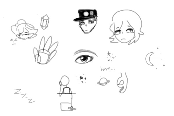 Doodl (feat jotaro from jjba and marie from splatoon)