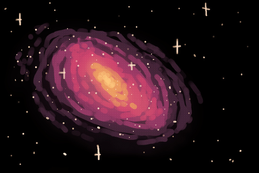 Galaxy doodle