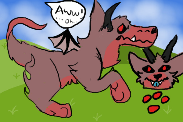 species entry #1- floofy devil dog