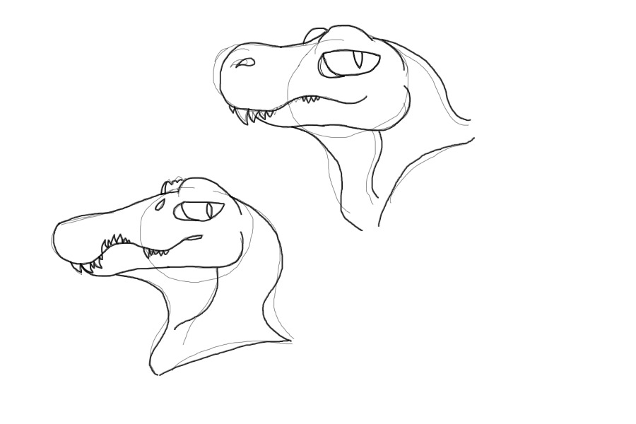 Dinosaur doodles