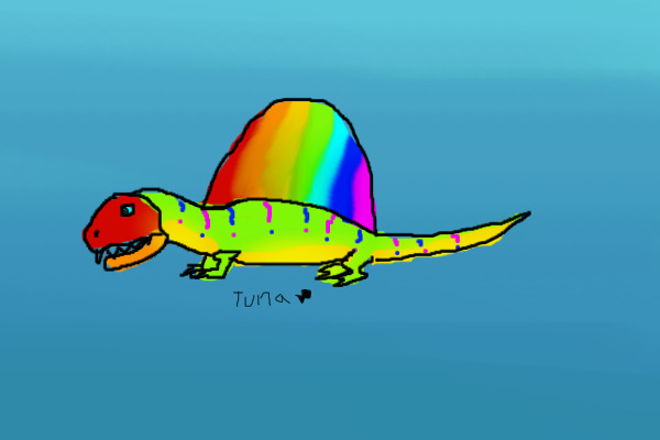 Re: Color the eye, get a badly drawn dinosaur