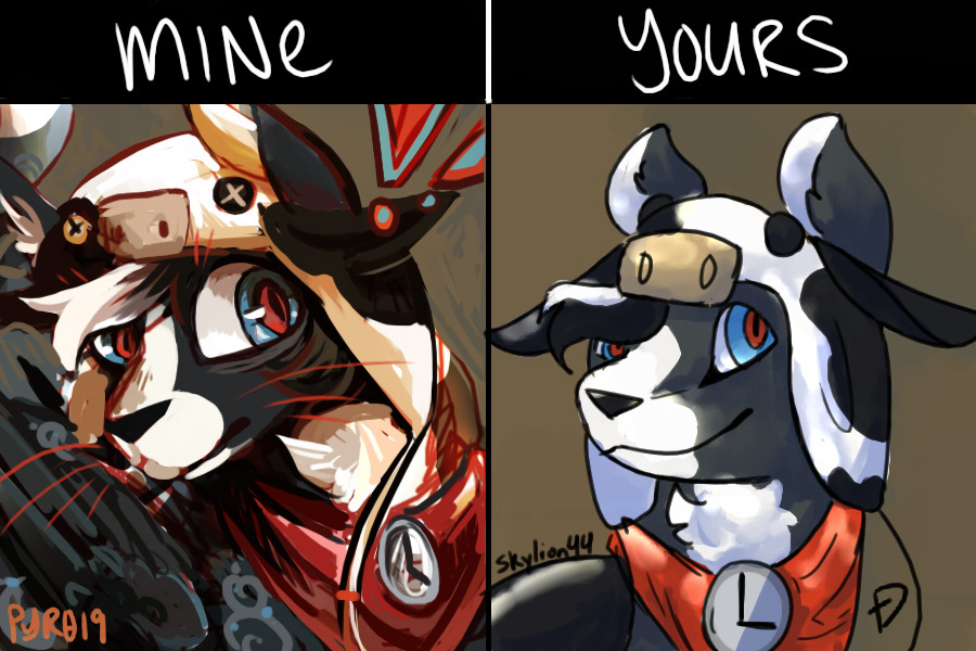 Mine/yours response