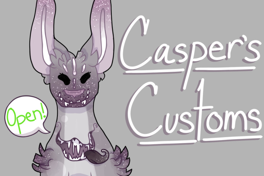 Casper's Customs Stall!