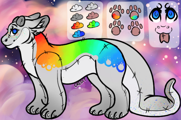 ☁ Puffkin 08 ☁ Rainbow Freckles ☁