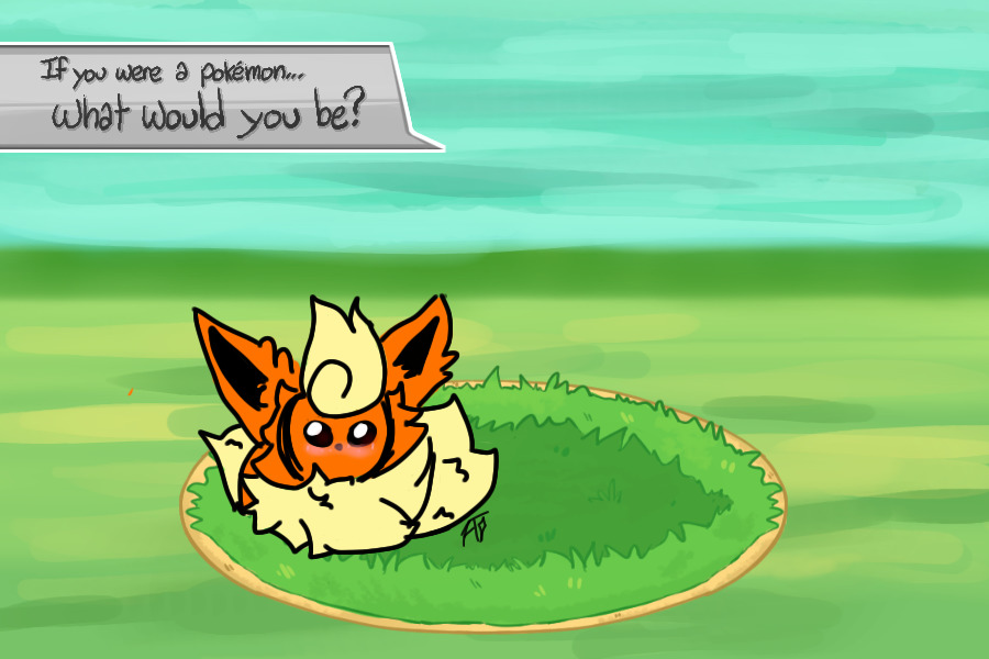 I'd be flareon c;