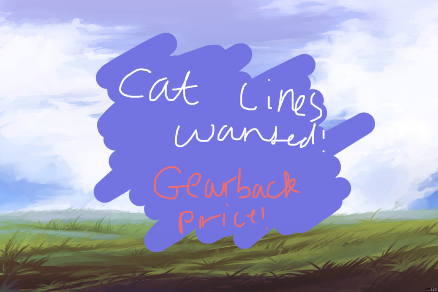 Cat Line competition! Gearback prize!