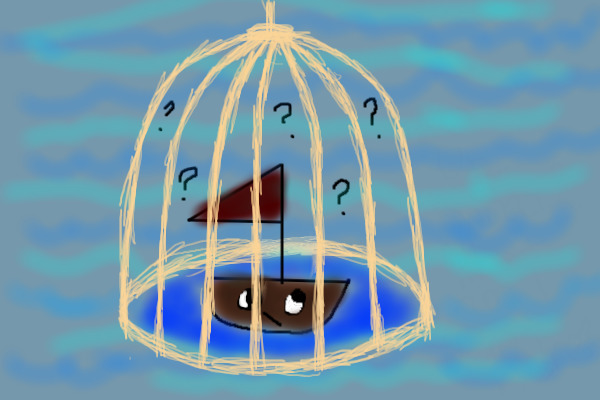 Sailboat - In - A - Cage