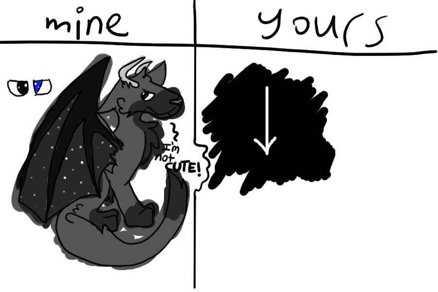 Mine vs Yours for night-fire & wolfy