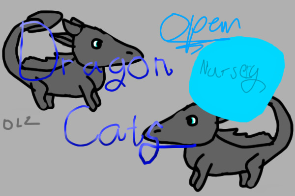 Dragoncats nursery-open species