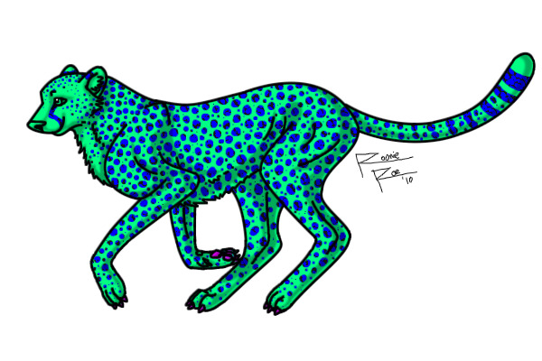 Running Cheetah