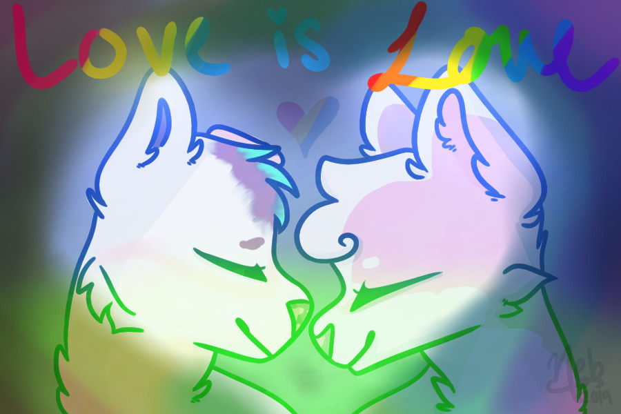 Love is Love // Rust and Bubblegum