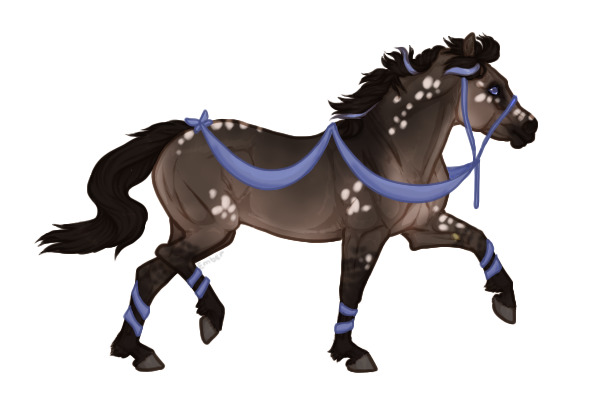 Ferox Welsh Ponys #110 - Smoky Grullo w/ Chubari