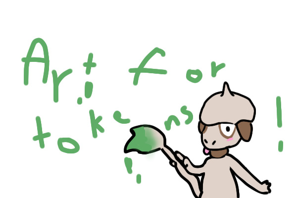 art for 3 or 6 tokens x open