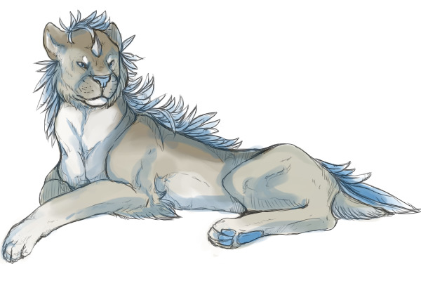 First Oekaki - Yeyra doodle