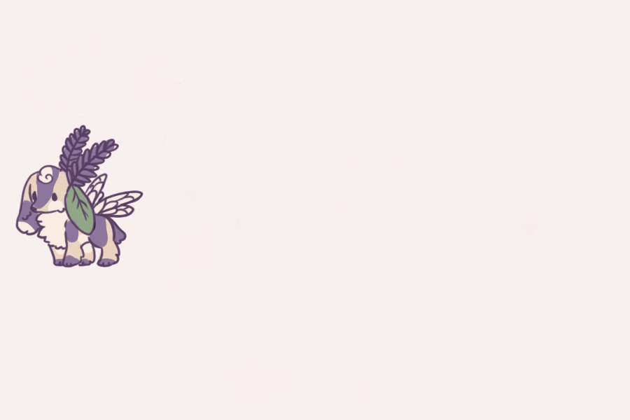 Lavender puppo