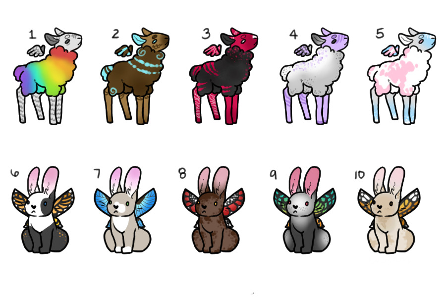 ★ Bunnies & Sheep for Tokens ★ [ closed ]