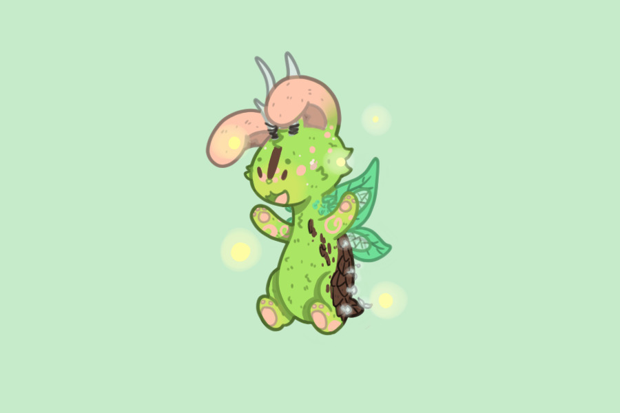 green fae bunny!!