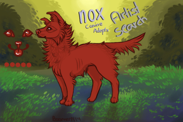 Nox | Canine Adopts | Artist Search