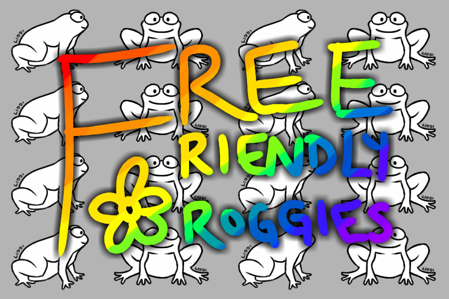 ★ [ Friendly Froggies ] ★ free frog adopt lines