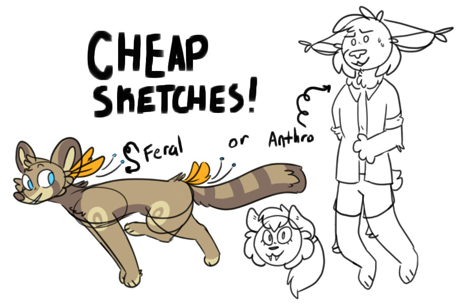 Cheap Sketch Commissions (closed)