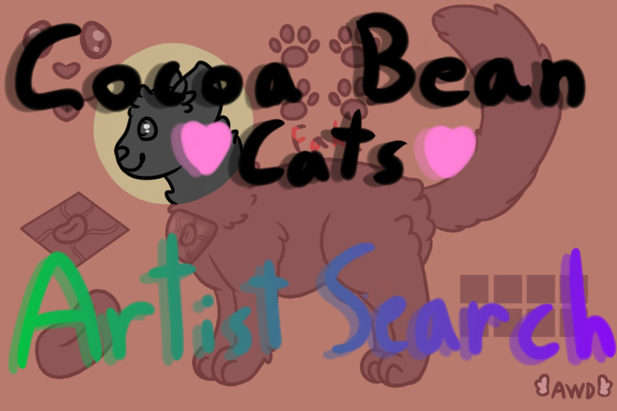 Cocoa Bean Cats - Artist Search - Open!