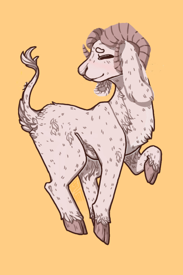 Cute Goat bby