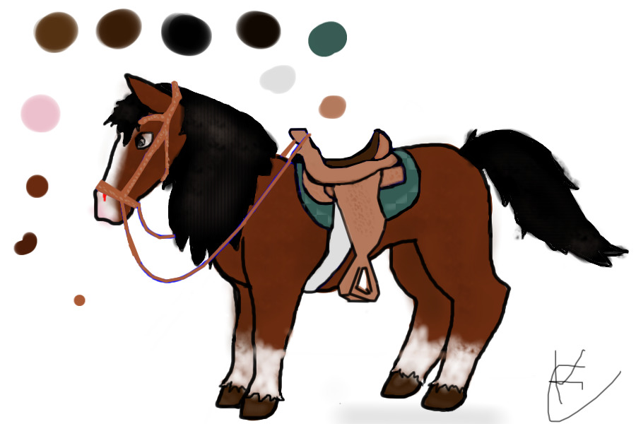 for Pokeykat's line and color contest