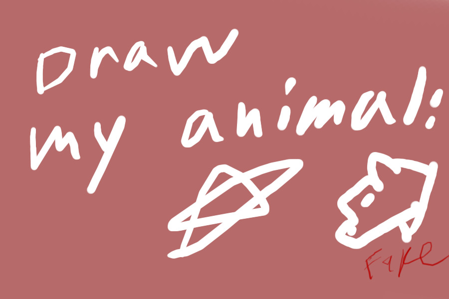 Draw my animals for story pay went ^