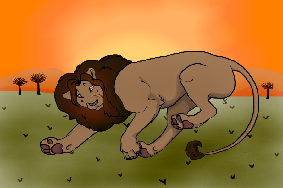 male lion for rp