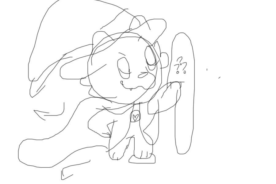 Quick Sketch! BugInTheWater