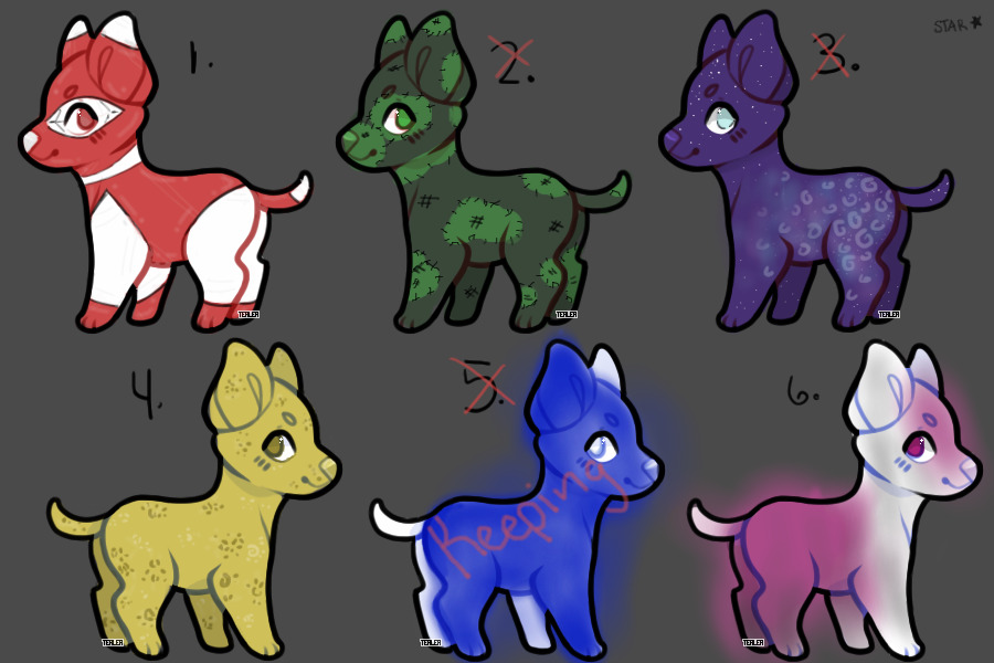 Pup Adopts! 3/6 open!