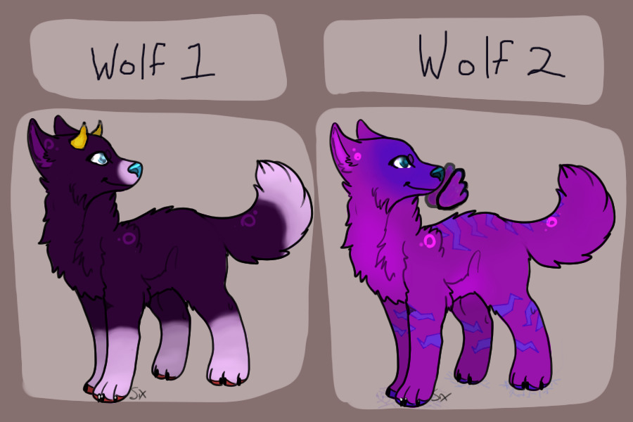 Adoptable Wolves/dogs