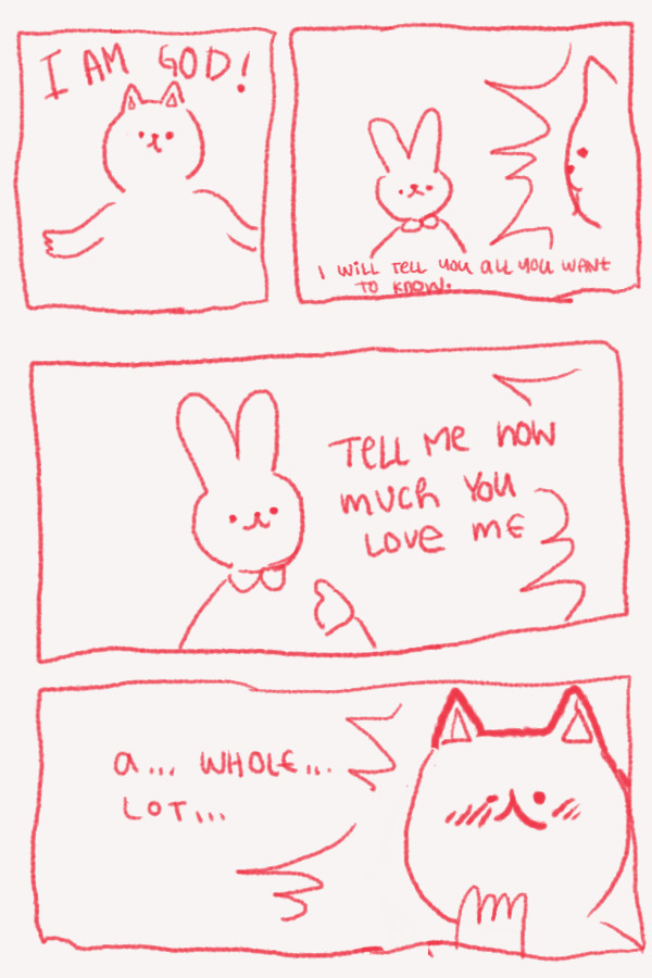 cat=mina bunny=me